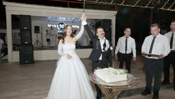 Sıdıka ile Kutalmış’a mutluluklar