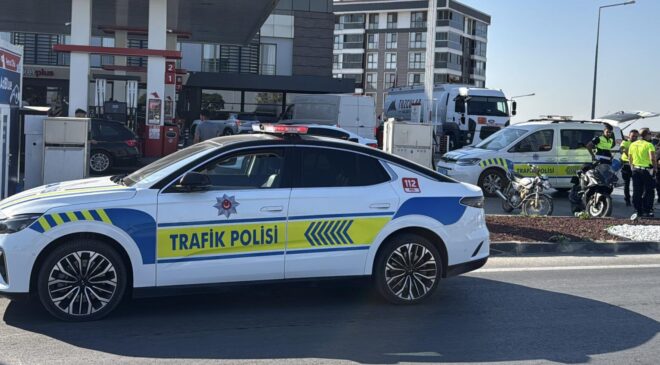 Motosiklet TIR’la çarpıştı