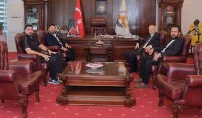 MÜSİAD’tan Rektör Hatipler’e ziyaret