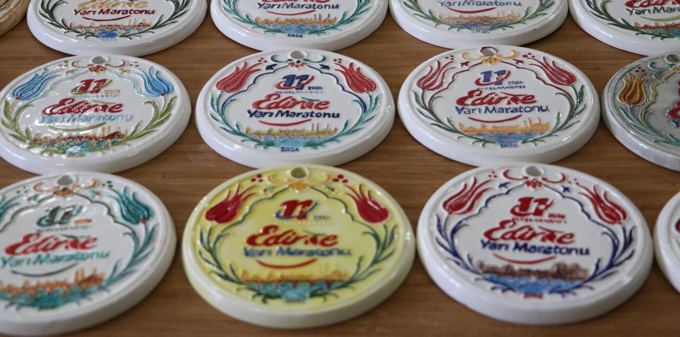 Maratonun ödülü sanat eserine dönüştü