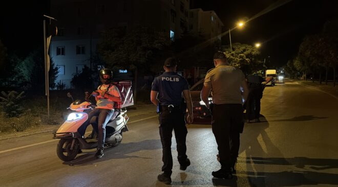 Asayiş ve trafik denetimi yapıldı
