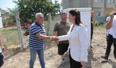 Başkan Gencan sahada