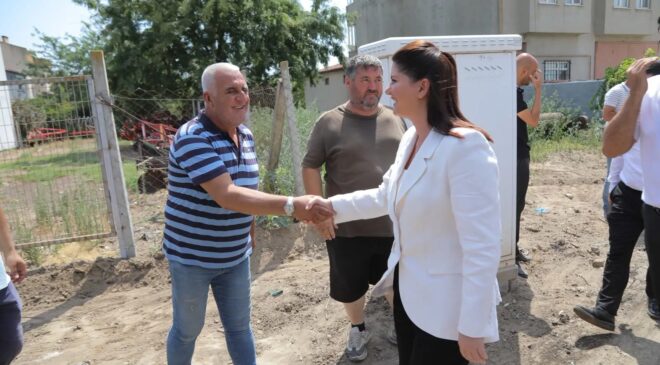 Başkan Gencan sahada