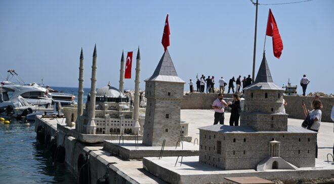 Saros’un dibinde mini Edirne
