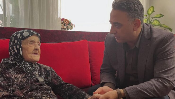 Tohumcu, yaşlı vatandaşları ziyaret etti