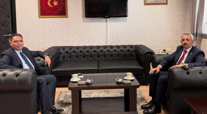 Vali Sezer’den Başsavcı Taşkoparan’a ziyaret
