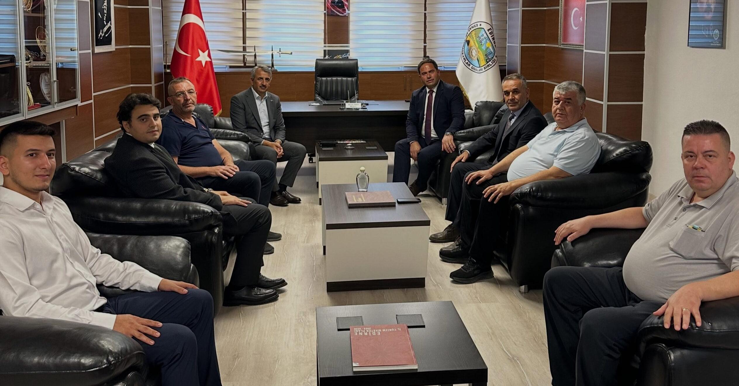 Vali Sezer’den EDESOB’a ziyaret
