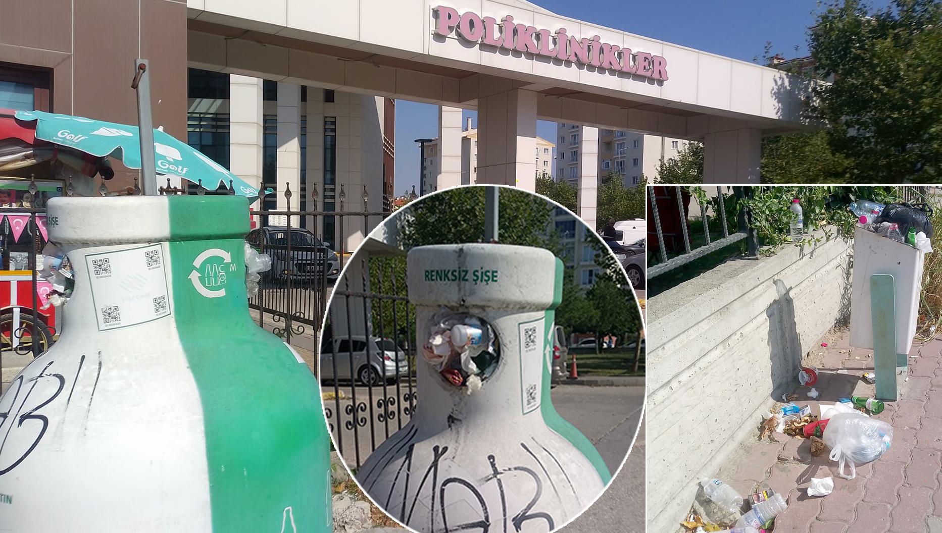 Vatandaşın çöp şikayeti
