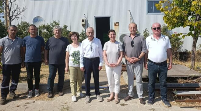 Yayla sahili arıtma tesisine kavuştu