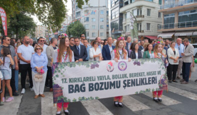 Bağ Bozumu Şenlikleri’nde renkli görüntüler
