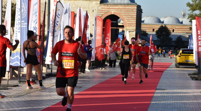 Uluslararası Edirne Maratonu koşuldu
