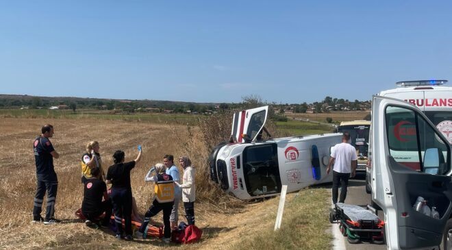 Pavli yolunda üzücü kaza