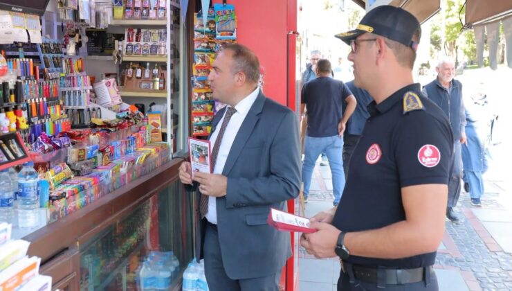 Esnaflara yangın güvenliği anlatıldı