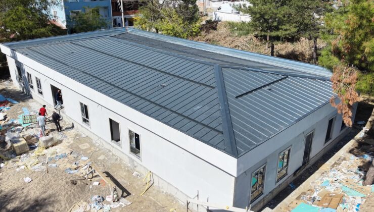 Yıldırım Mahalle Evi’nin yapımı sürüyor