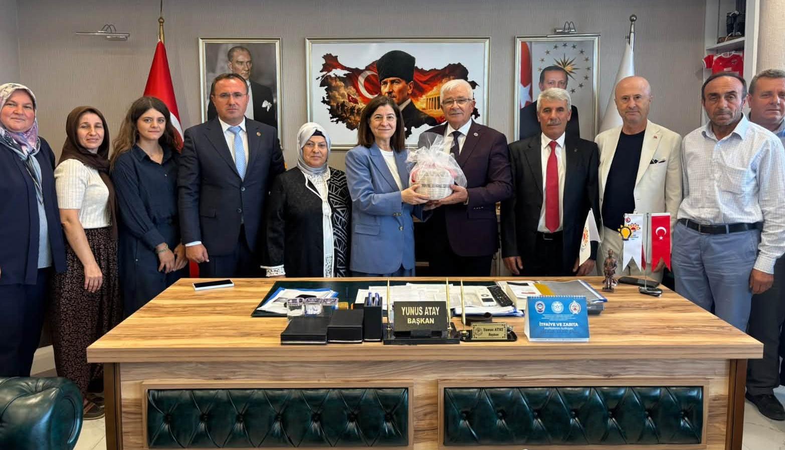 Aksal’dan Meriç Belediyesine ziyaret