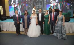 Sevilay ile Yağızcan’a mutluluklar