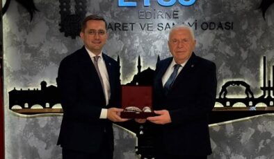 Başkonsolos Zeka, ETSO’yu ziyaret etti