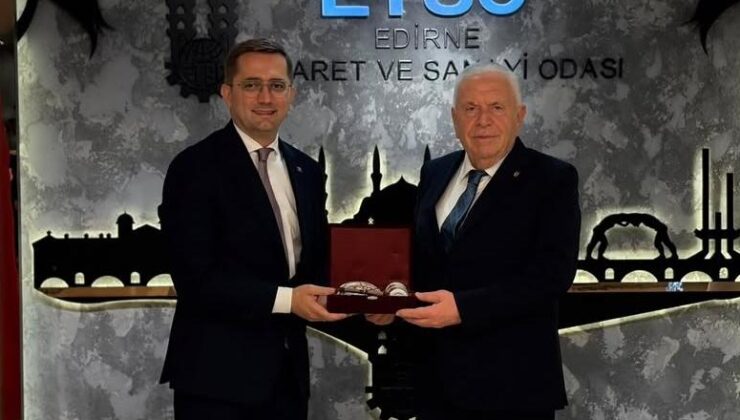 Başkonsolos Zeka, ETSO’yu ziyaret etti