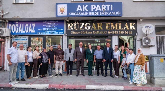 Kırcasalih’te asfalt ağladı