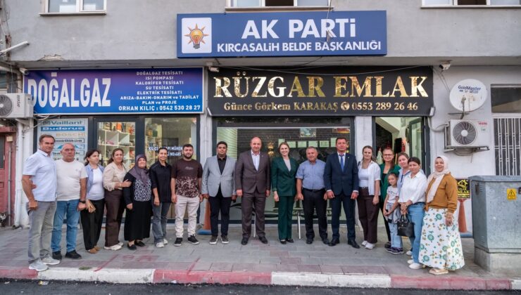 Kırcasalih’te asfalt ağladı