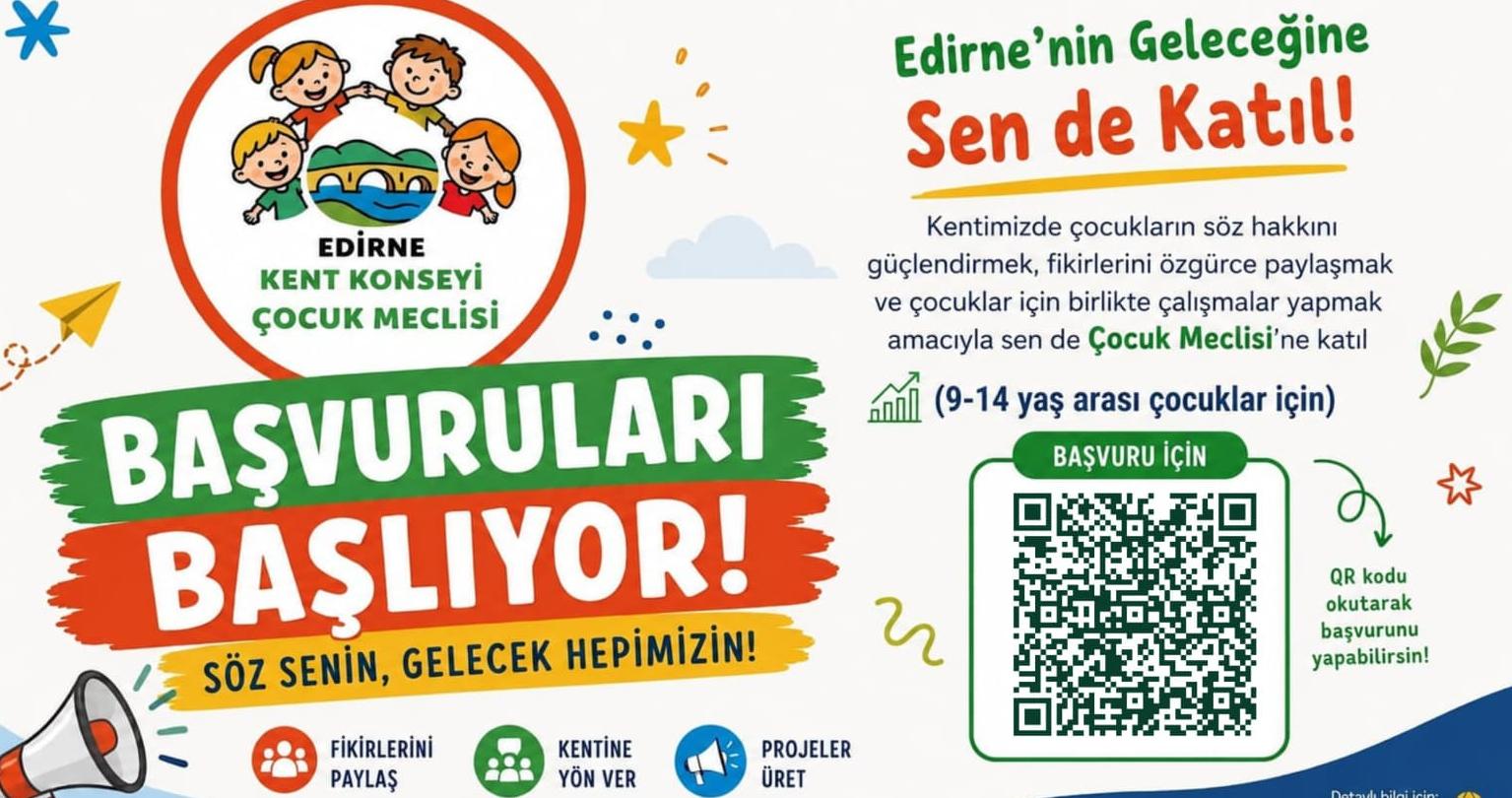Çocuk Meclisi’nde başvurular başladı