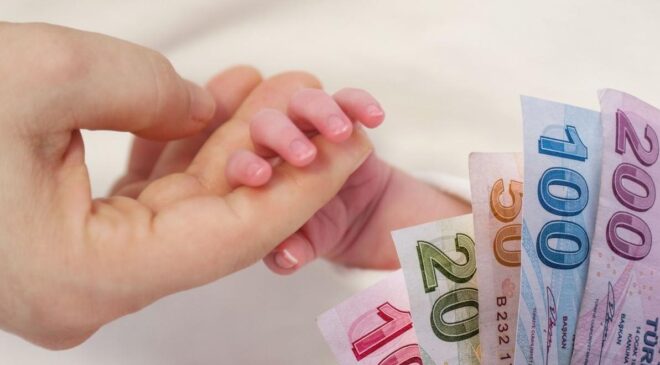 Doğum yardımı ödemeleri hesaplara yatırıldı