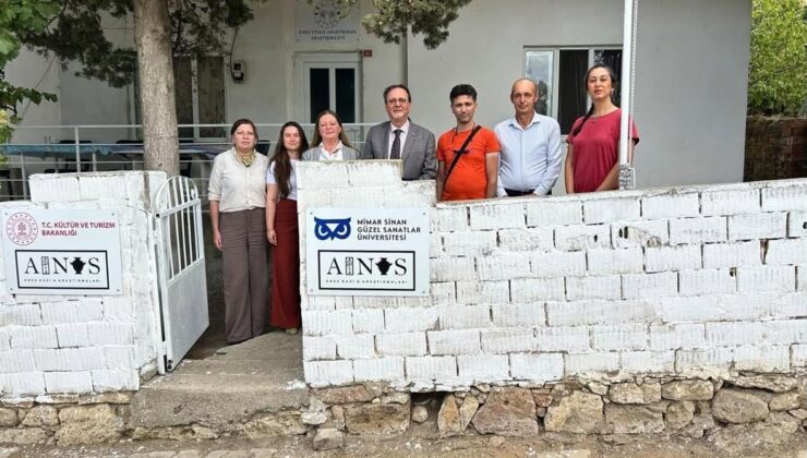 Enez Yüzey Araştırması çalışmalarına akademik ziyaret