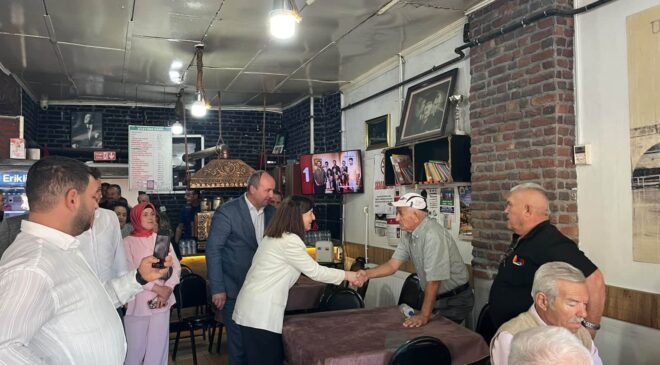 Milletvekili Aksal’dan esnaf ziyareti