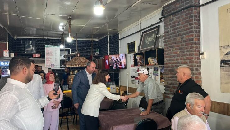 Milletvekili Aksal’dan esnaf ziyareti