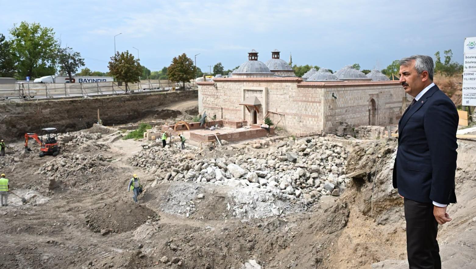 Gazimihal Hamamı’nda sona doğru