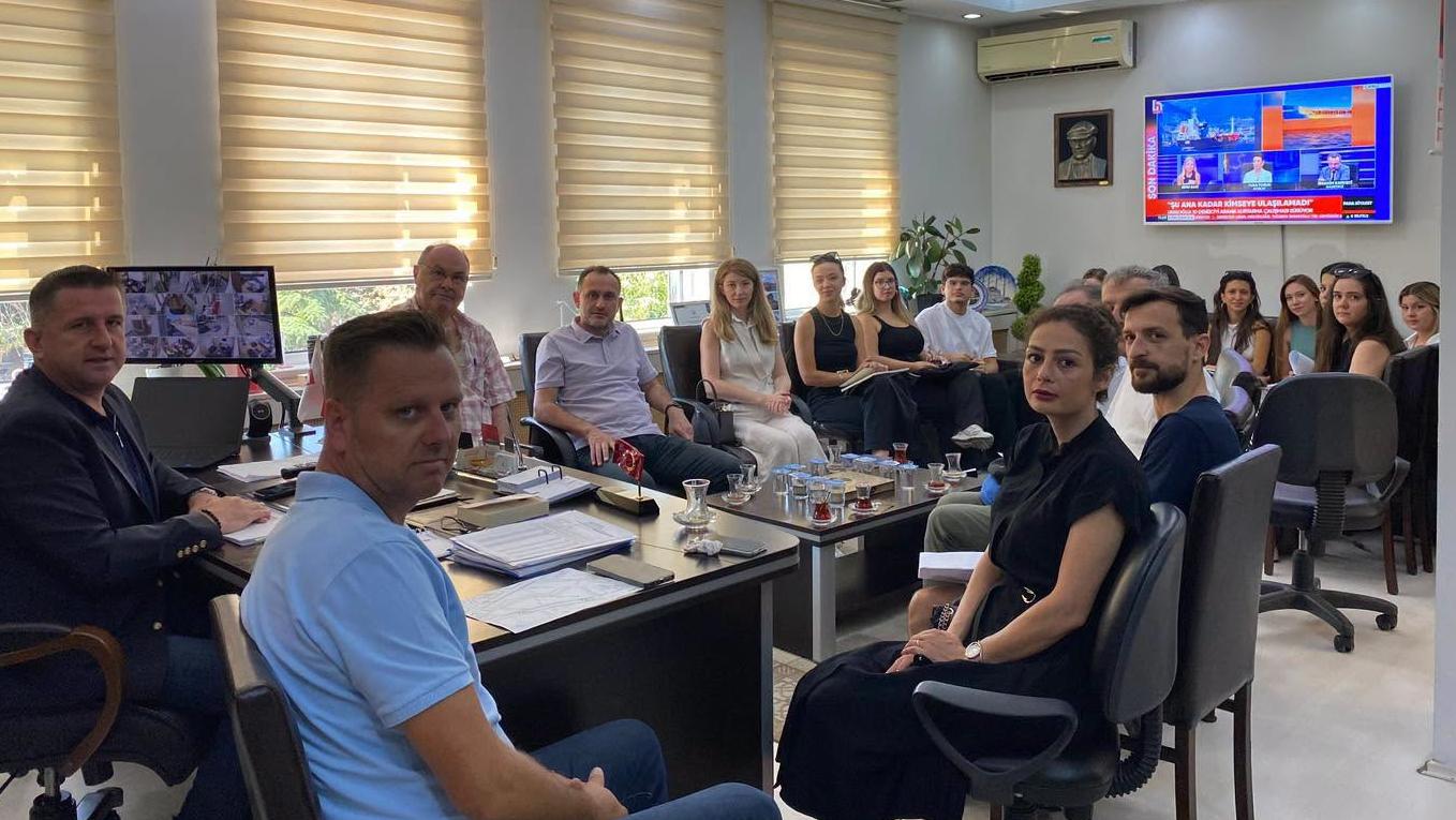 Genç mimarlar şirin ilçede