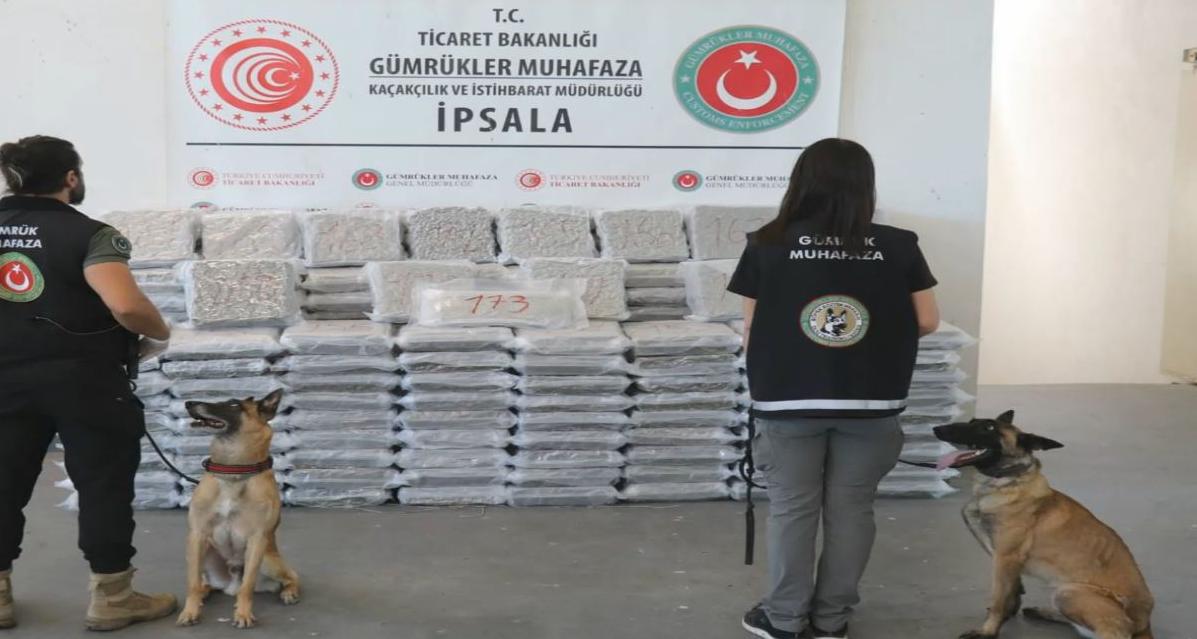 İpsala gümrüğünde uyuşturucu operasyonu
