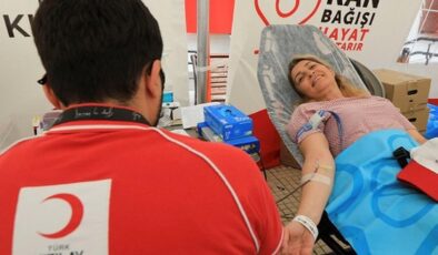 Kan bağışında Türkiye’de birincisi oldu