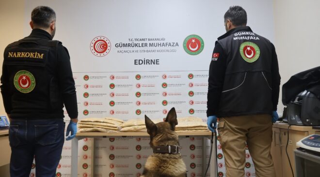 TIR’da 50 kilo uyuşturucu bulundu