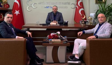 Kaymakam Aksoy’dan MHP’ye ziyaret