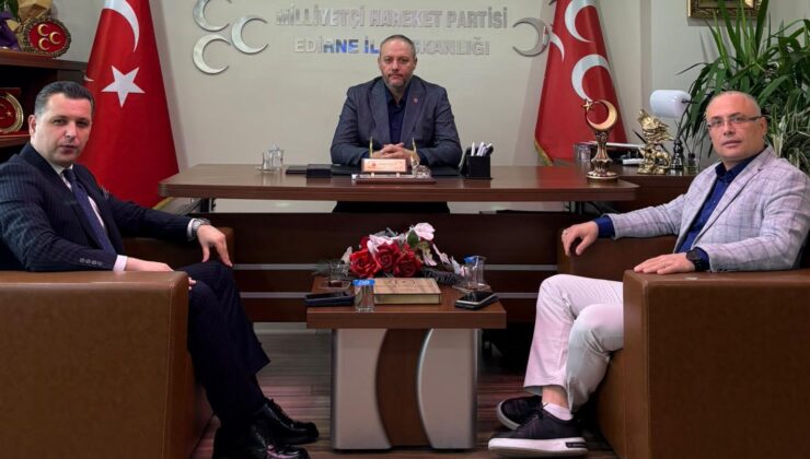 Kaymakam Aksoy’dan MHP’ye ziyaret