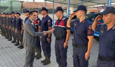 Kaymakam Çolak’tan güvenlik birimlerine ziyaret