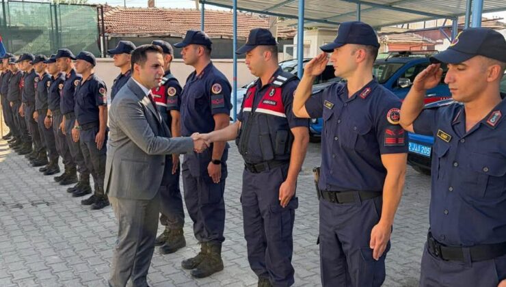 Kaymakam Çolak’tan güvenlik birimlerine ziyaret