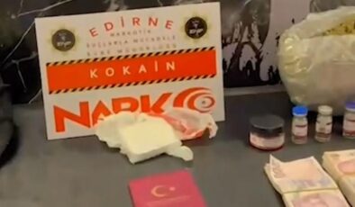Keşan’da uyuşturucu operasyonu