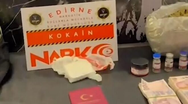 Keşan’da uyuşturucu operasyonu