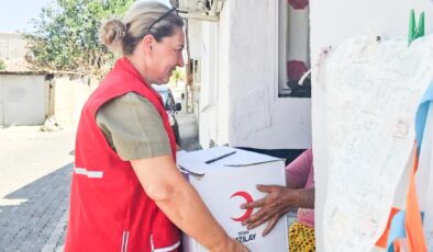 Kızılay’dan gıda desteği