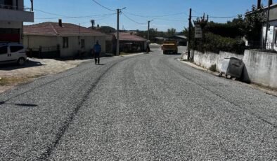 Kocaali’de 1,5 kilometrelik yol yenilendi