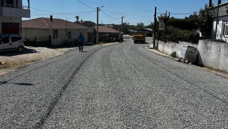 Kocaali’de 1,5 kilometrelik yol yenilendi