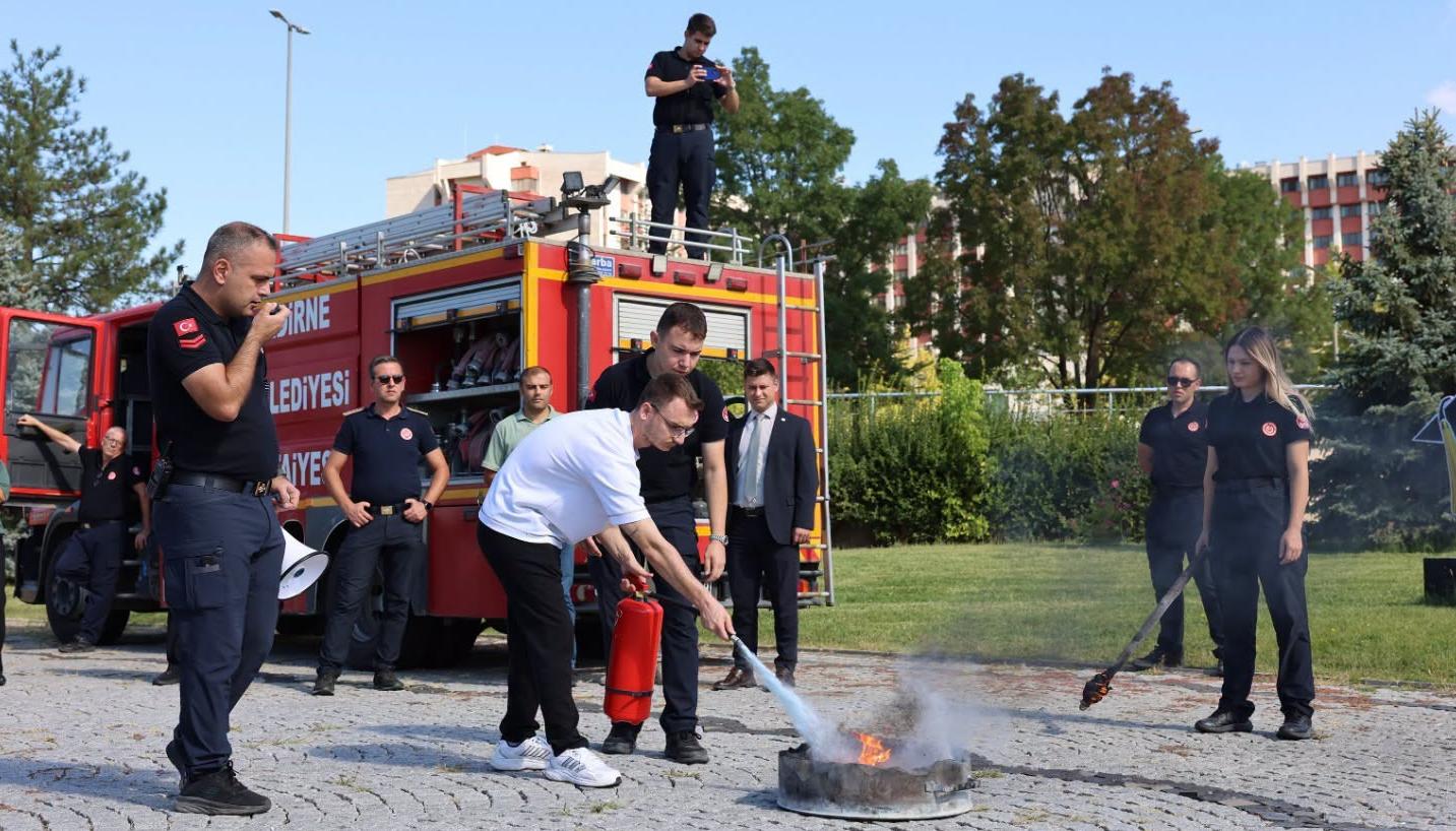 Koruma, kurtarma ve söndürme ekiplerine eğitim