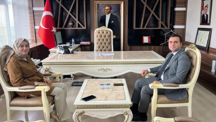 Meriç Kaymakamı Odabaşı’ndan Lalapaşa Kaymakamı Çolak’a ziyaret