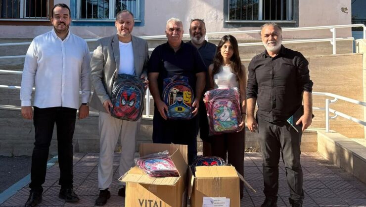 MHP’den 500 öğrenciye çanta desteği