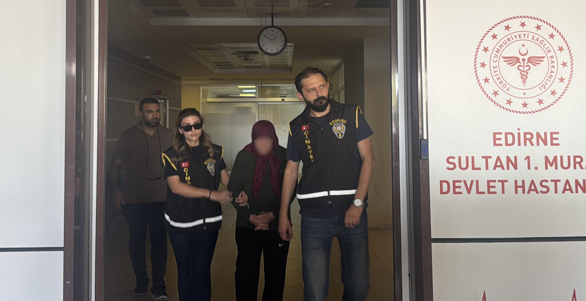 Kocasını öldürdüğü iddiasıyla gözaltında