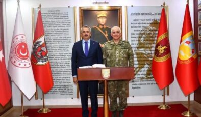 Sezer’den 5’inci Kolordu Komutanı Ala’ya ziyaret