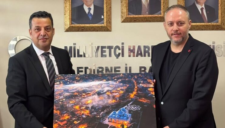 Soytürk’ten MHP İl Başkanı Biçer’e ziyaret