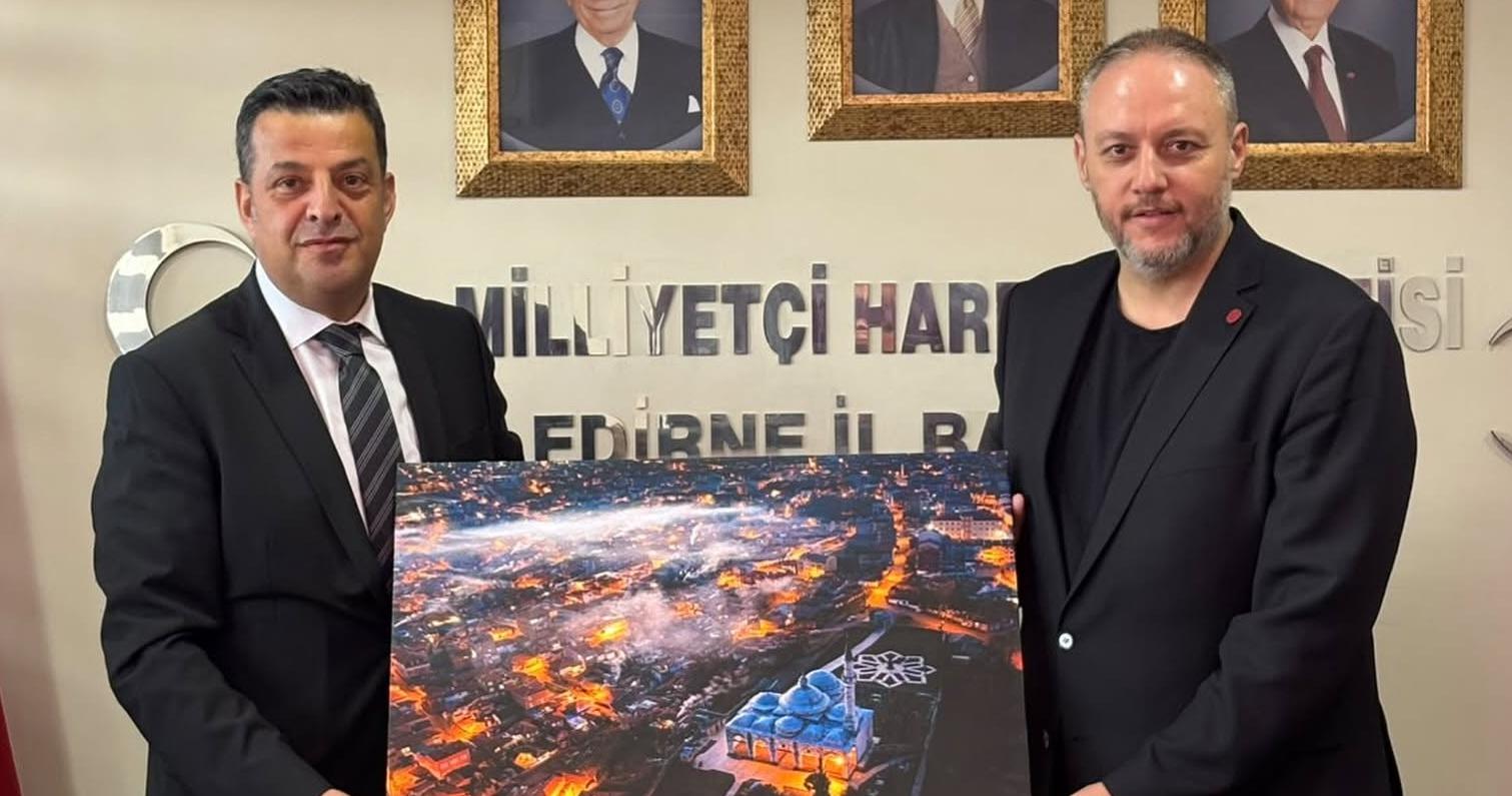 Soytürk’ten MHP İl Başkanı Biçer’e ziyaret